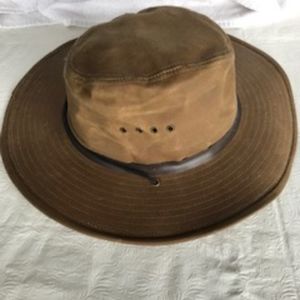 tin cloth bush hat